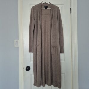 Philosophy 100% Cashmere By Republic Duster Cardigan Large